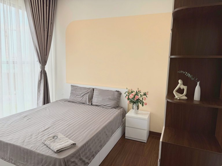 Second Bedroom · 1 Double Bed — Three Bedroom Apartment