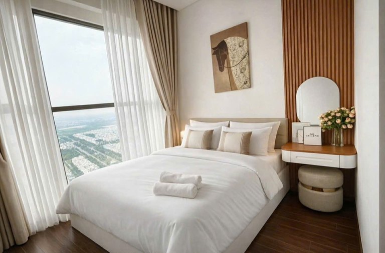 Master Bedroom — Two Bedroom Apartment